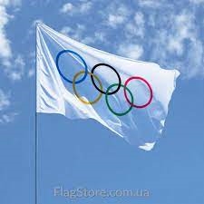 Олимпийский флаг/олимпийских игр олімпійський прапор олімпійських ігор: 250  грн. - Колекціонування Київ на Olx